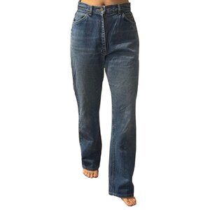 Lee Blue Medium Wash Straight Leg Denim Jeans Size 28
